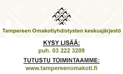 Tampereen Omakotiyhdistysten Keskusjärjestö ry logo